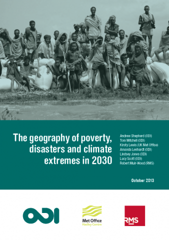 The Poverty And Disaster Risks