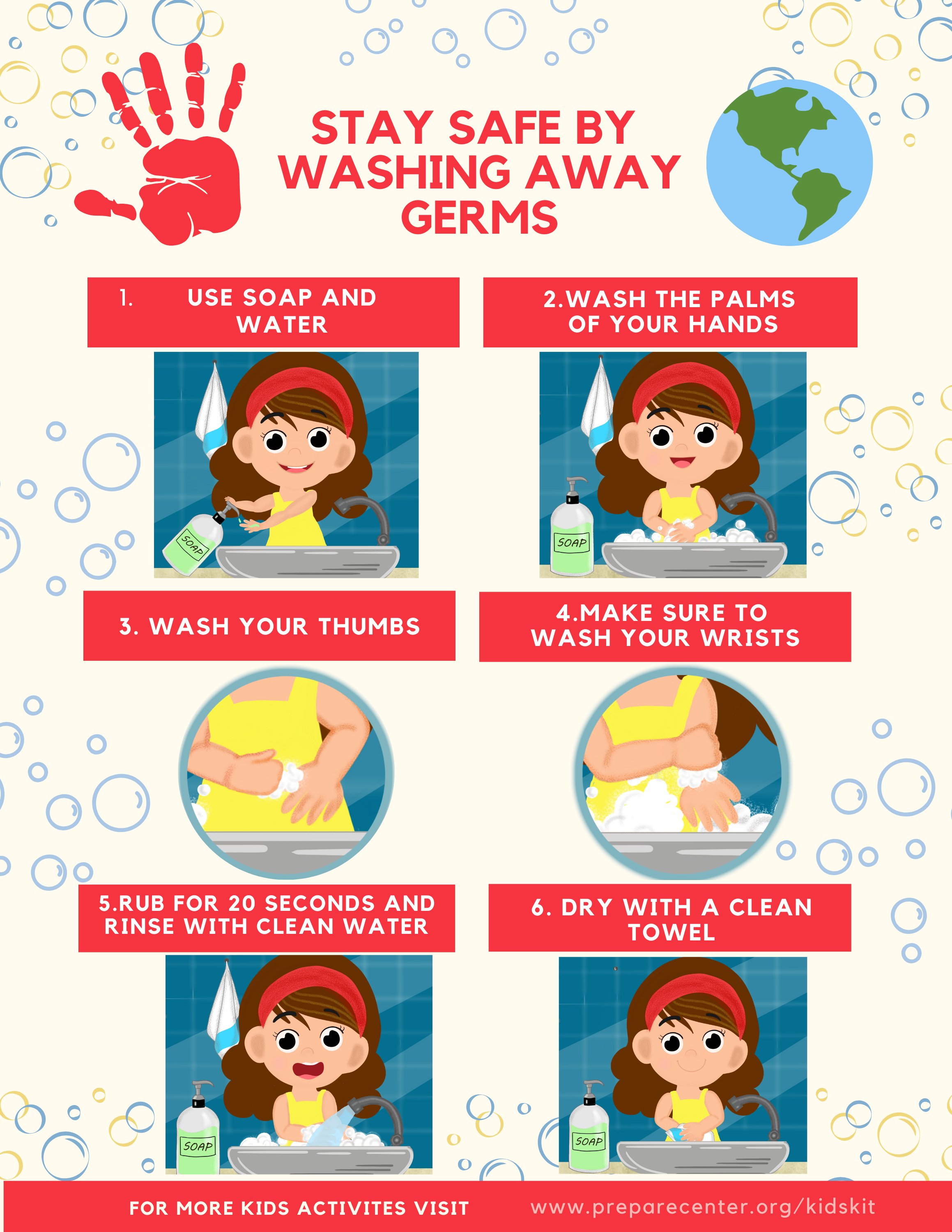 How To Wash Your Hands PrepareCenter   Safe Wash Hands 