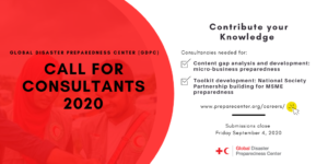 GDPC Call for Consultants