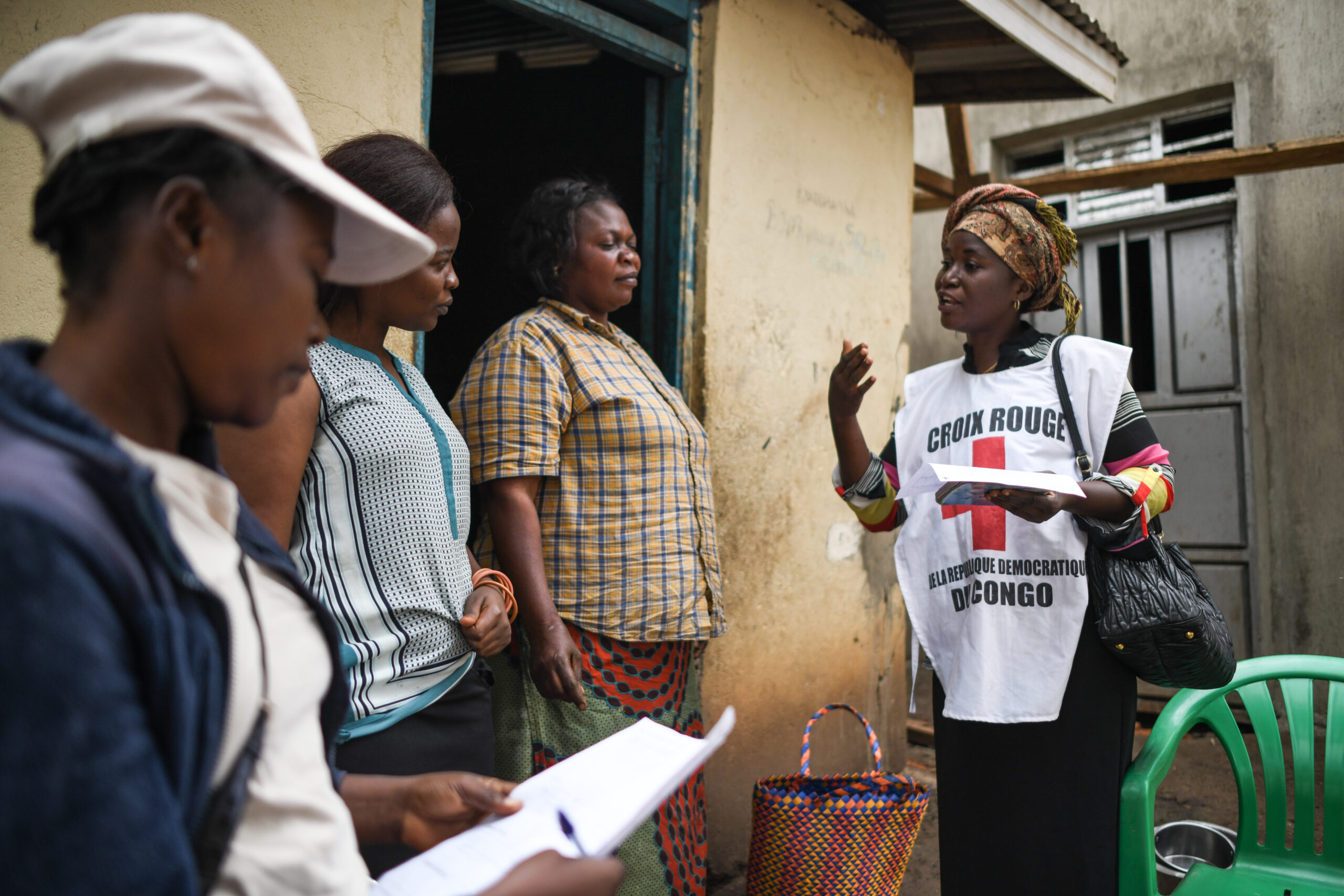 Community engagement and accountability activities in DR Congo