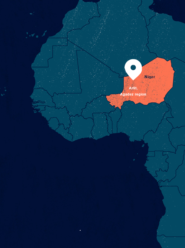 Niger HSP map