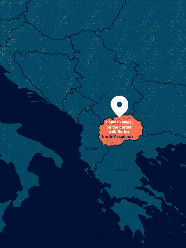 North Macedonia HSP map